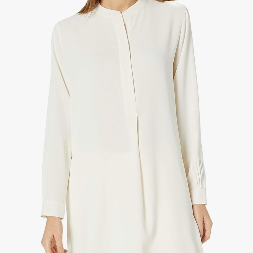 Anne Klein Cream Tunic Top